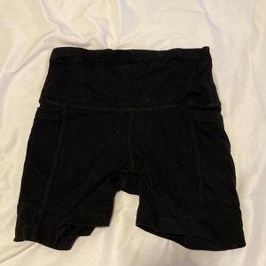 One Step Up Black Bicycle Shorts Size M
